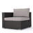 Patio Left Armchair Gry + Alu-1307262554