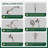 2-in-1 Dual Shower Head, 5-Spray Detachable Round Handheld Shower Head-119513040