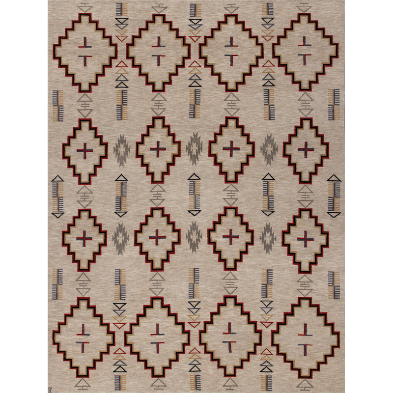 Mesa Wool Southwestern Area Rug, Rectangle 10' x 14'