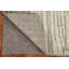 Tapis unique en laine noué à la main gris clair / gris nouvel âge 2 pi x 3 pi