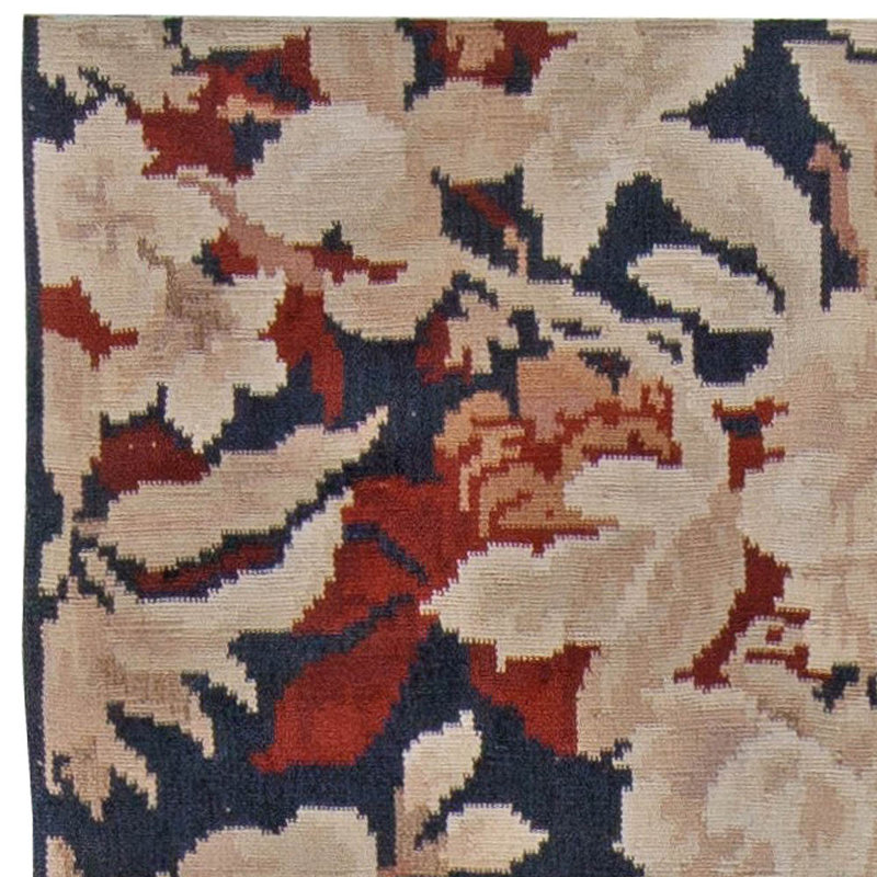 One-of-a-Kind Square 7' X 7' Hand Knotted Area Rug