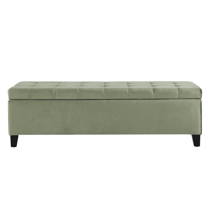 Avera Storage Bench, Pale Green