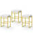 White Seat/ Gold Frame selected