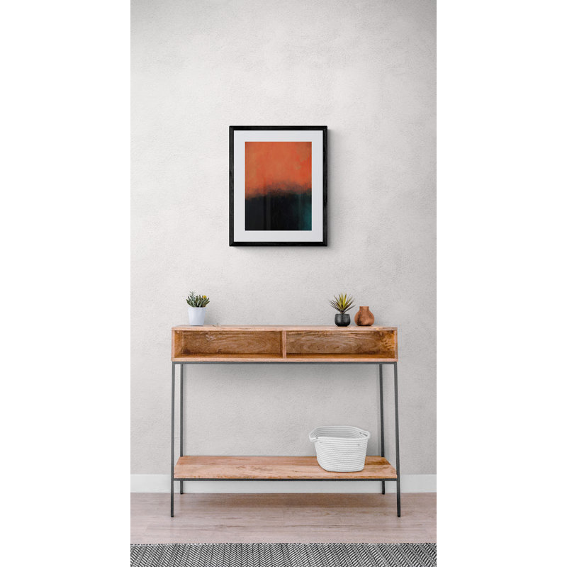 Twilight Print by Angel Estevez, 32" H x 24" W, Black Framed Canvas