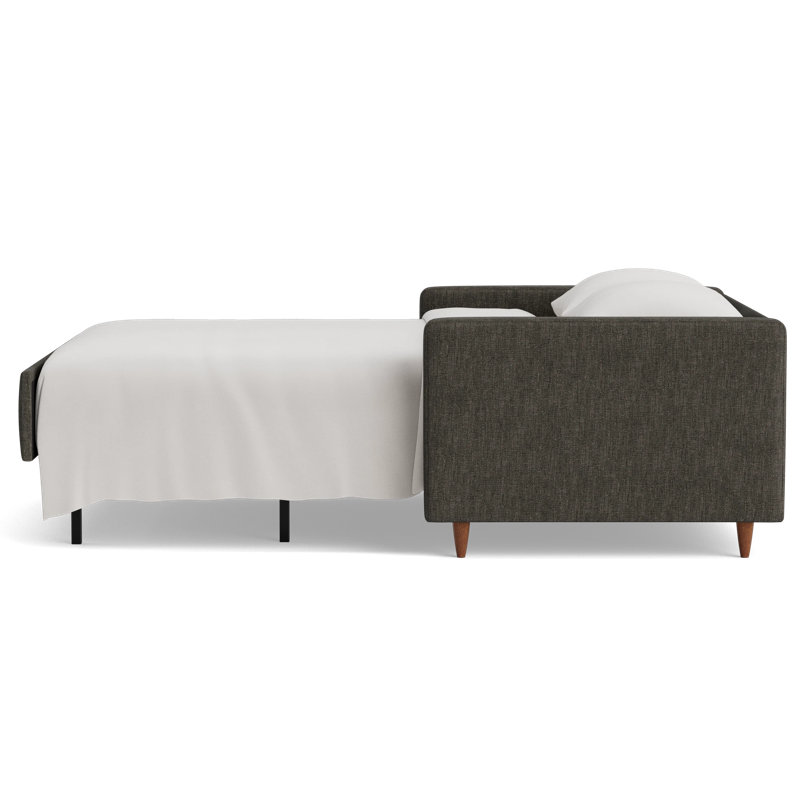 MCM Sofa Bed, Performance Weave - Onyx