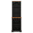 Curved Bookshelf Set Of 2, Modern Freestanding Tall Cabinet With Open Display Shelves And Anti-Tip Device-1452873399