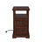 2-Drawer Farmhouse End Table With Built-In Outlets-732777270