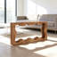Table basse rétro, table basse étroite, table d'entrée de style vague-125534624