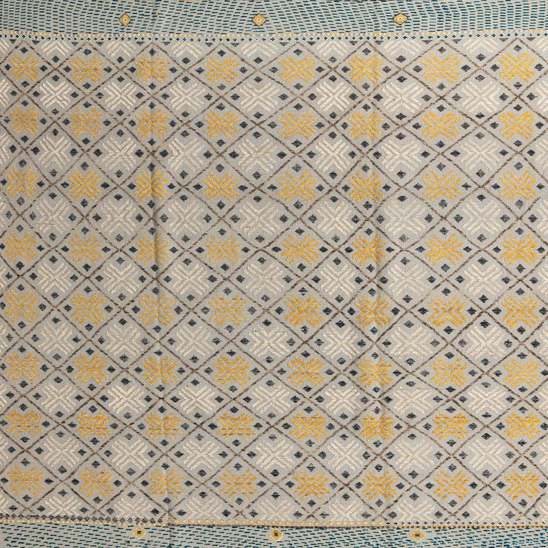 Abstract Indoor Rug, Square 3'