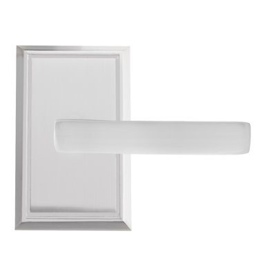 Faux levier Bravura 940-1 sur miroir traditionnel rose en nickel satiné