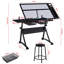 Rectangular Height Adjustable 121cm L Training Table