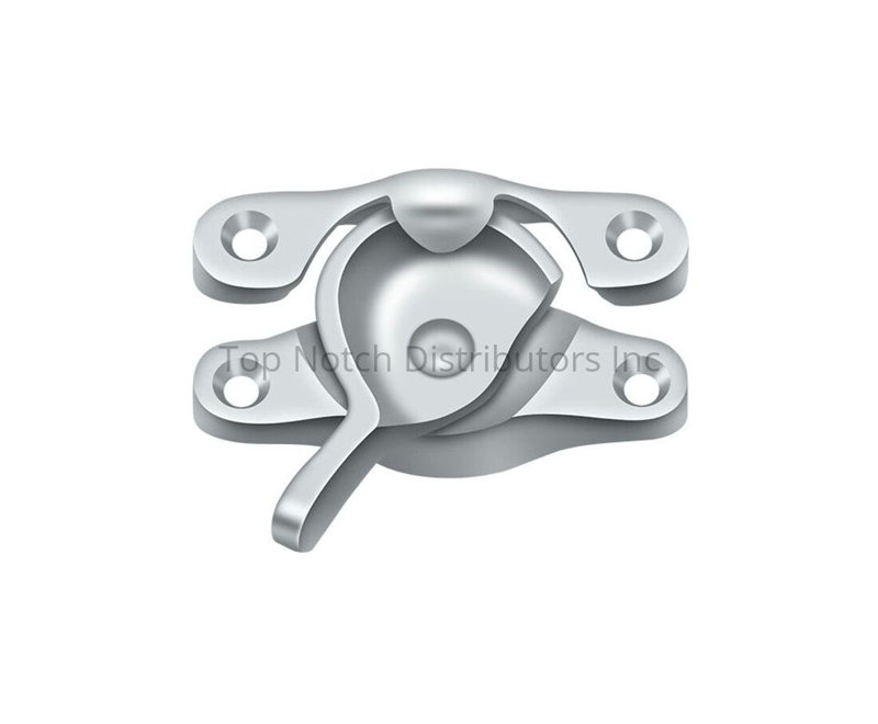 Deltana WL07U26 Window Sash Lock; 15/16" x 2-5/8"; Bright Chrome Finish, Polished Chrome