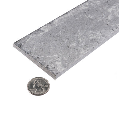Brickyard 3 po X 12 po Carreau de porcelaine rustique pour mur et plancher