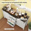 Armoire à café spacieuse, armoire à buffet avec tiroirs