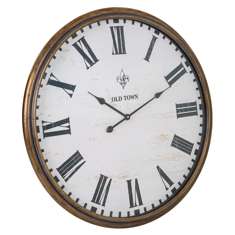 Truett Metal Wall Clock