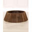 Brown Wooden Christmas Tree Collar, 55cm