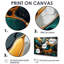 Carreaux abstraits d'émeraude et de pierres dorées I - art mural encadré-943030466-943030469-943030478