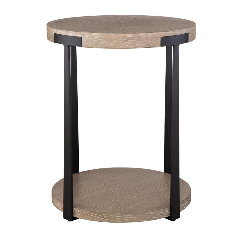 Damon Natural Round Side Table
