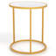Tehani 50 cm W Steel Bedside Table