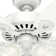 Builder Plus 52"  5 - Blade Standard Ceiling Fan with Pull Chain and Light Kit Included