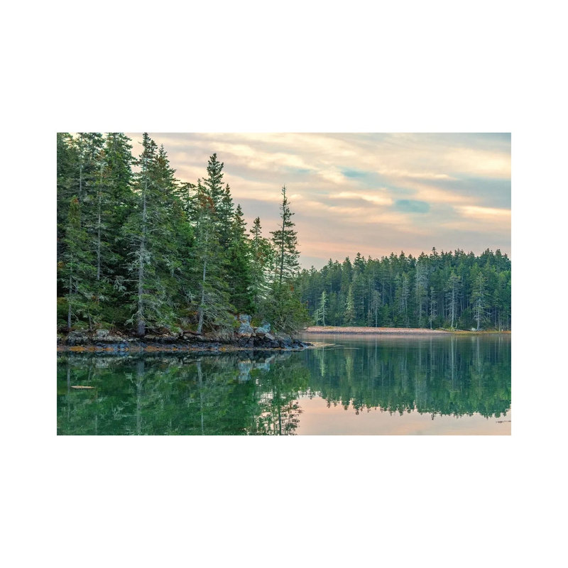 Maine Calm by David Gardiner - Wrapped Canvas Print, 20.32 cm H x 30.48 cm W