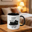 1pc with Funny Cat PrintUnique Gift Giving Unisex Beautiful Ceramic Coffee Cup Vibrant Tones Vintage Print Mug.