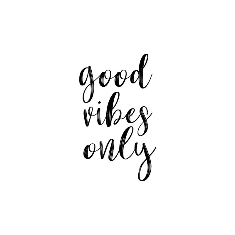 Good Vibes by Sisi & Seb - Wrapped Canvas Print, 152.5 cm H x 101.5 cm W