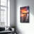 Lekeya Elegant Tempered Glass Wall Art Painting, 13.8 x 21.7 inches | 100% Tempered Glass, Thickness: 0.16 inches | UV Printed for Vibrant Colors | Perfect for Home Decor, Living Room, & Office Spaces