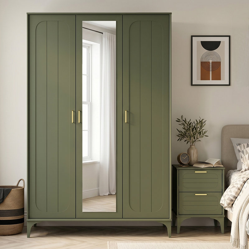 Curtis Piece Bedroom Set, Kale Green