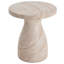 Table d'appoint en béton léger d'extérieur / d'intérieur Travertine-1898586883