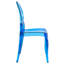 Resin Oval Back Armless Sophia Chair, 3 Chair Bundle by Chivari-106428994