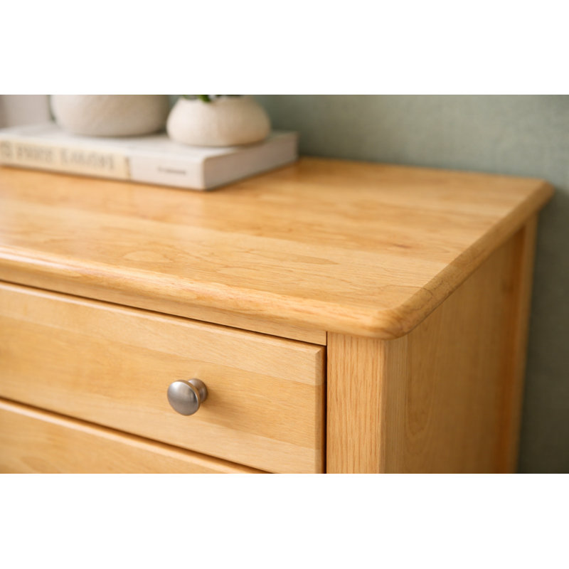 Commode 6 tiroirs Fitz, Naturel