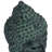 Meditative Buddha Head Statue-1026876319