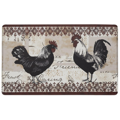 Tapis anti-fatigue simple et élégant