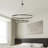 Maleea Modern Chandelier Light Led Kitchen Island Pendant with Remote Control for High Ceiling-597146172