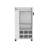 Bar Cart with 6 Built-in Wine Racks, Single-Door Cabinet, and 2 Open Shelves-87704947
