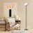 Voleta 70" LED Torchiere Floor Lamp With Remote Control