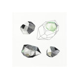 Prisms In Mint I Print by Natasha Marie