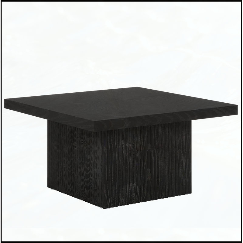 Table basse carrée, table basse 31,5 pouces
