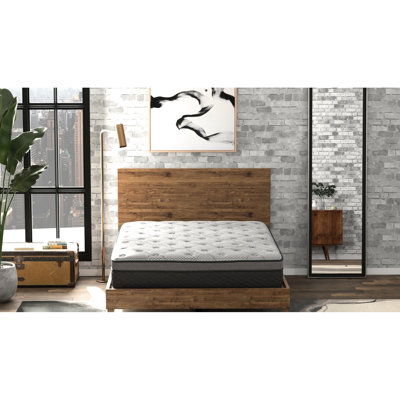 King Size 12" Mattress With Pocket Coil System Mattress, King, - Advantage