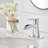 Single-Hole Single-handle Bathroom Faucet with Drain Assembly-64600859