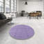Tapis mauve à motif géométrique-970247677