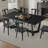 Rectangular MDF Dining Table Mid Century Modern