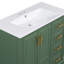 Meuble-lavabo traditionnel 36 po avec lavabo en résine-1205483832