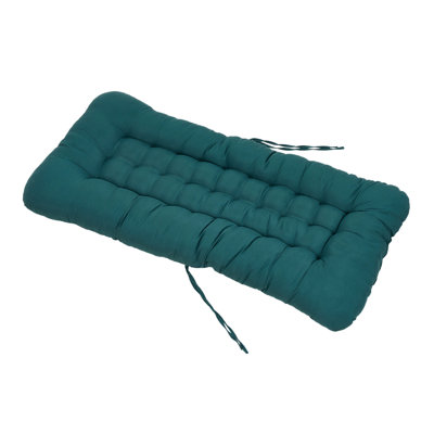 Chair Cushion with Elastic and Tie Straps