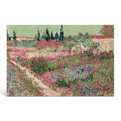 Jardin fleuri (1888) - Paysage, art mural sur toile