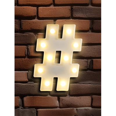 Roshuan 22.5 cm H LED Sign