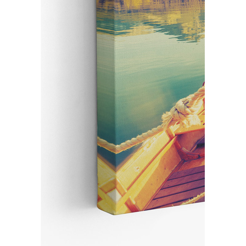 Peinture décorative sur toile, H 19,7 po x l 27,6 po