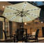 Nectar 268cm Lighted Tilt Market Parasol