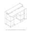 Leo Toolless Assembly Computer Writing Desk-754441328